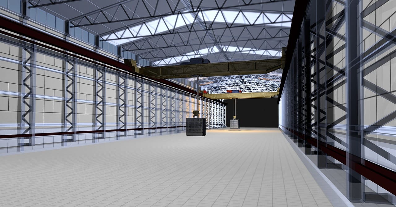 3D animation production pipeline and motion graphics studio workspace